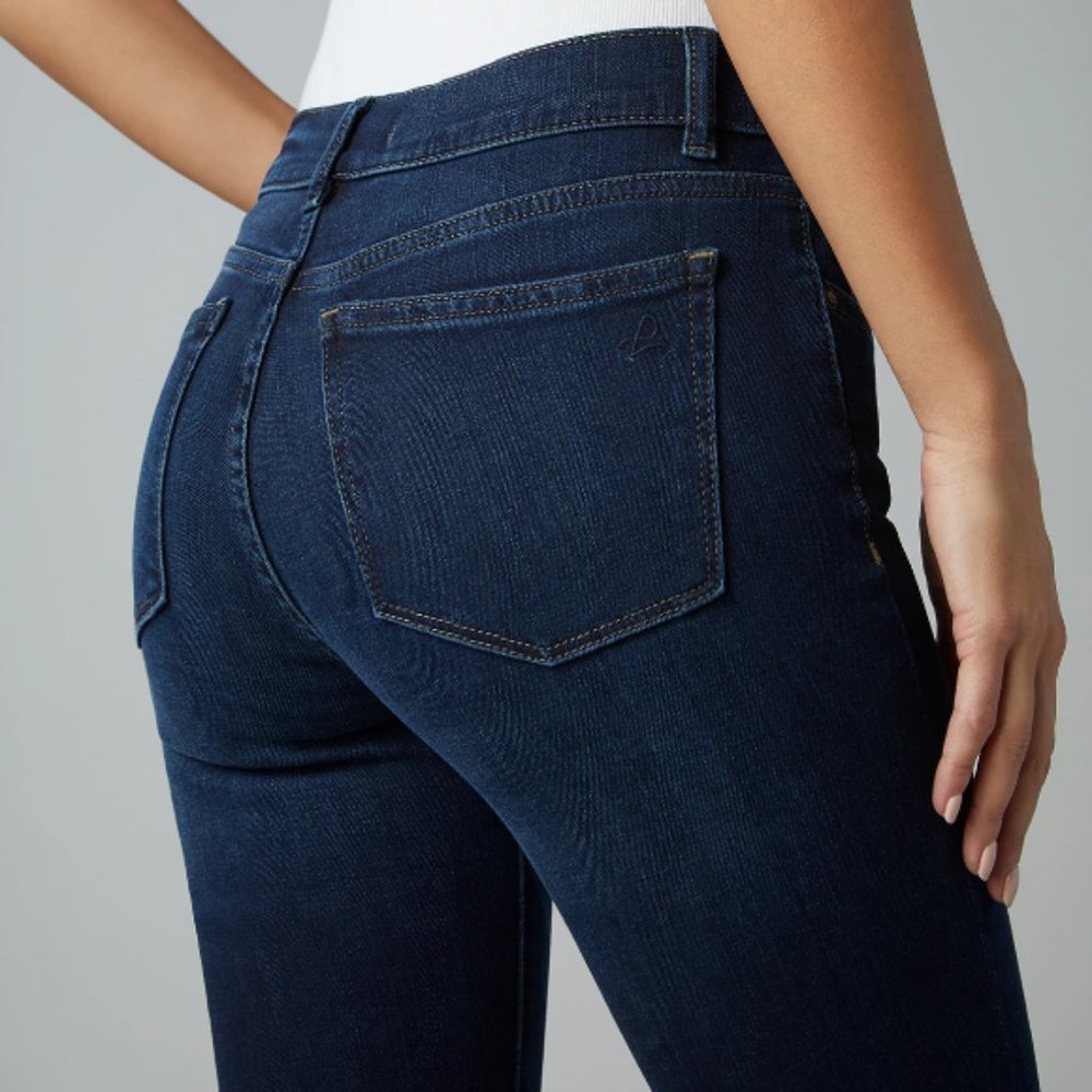 NWT DL1961 Florence Mid Rise Instasculpt Skinny Jeans Size 26 - Picture 2 of 9